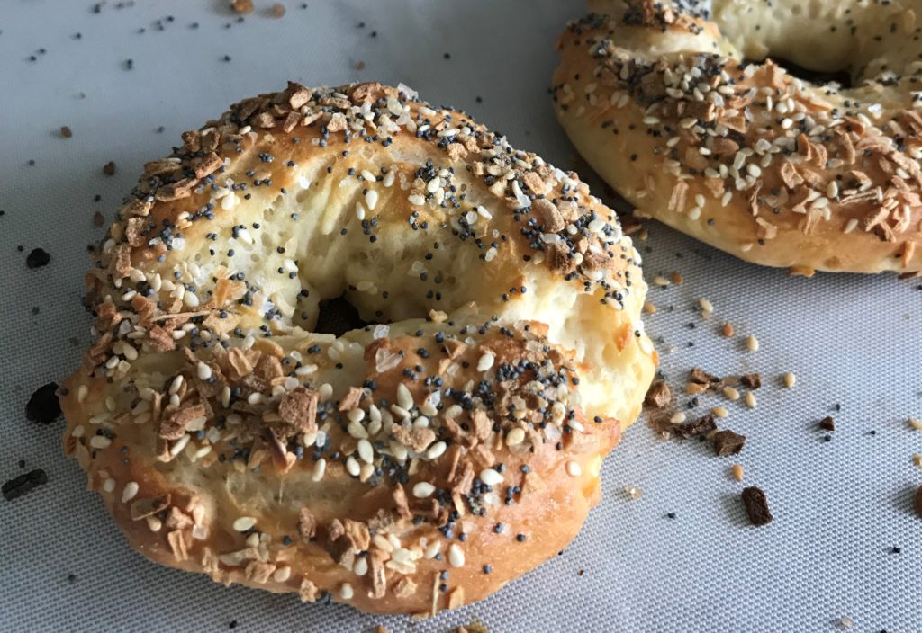 Homemade Higher Protein Bagels The Sylvia Center