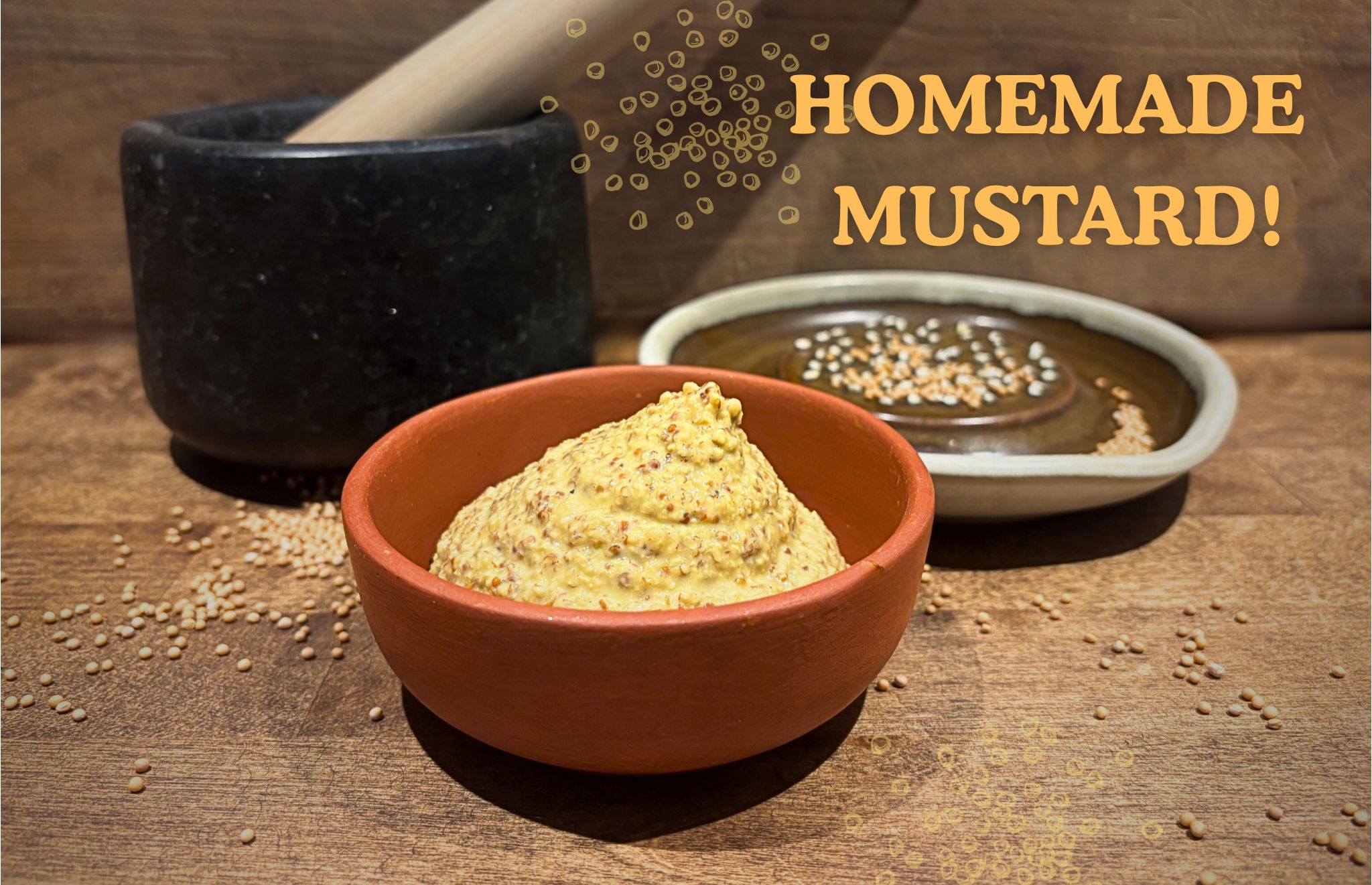 Homemade mustard recipe