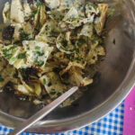 Charred Cabbage with Raita recipe