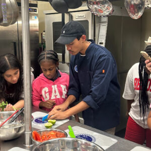 The Sylvia Center Chef Assistant Johnathan Ram