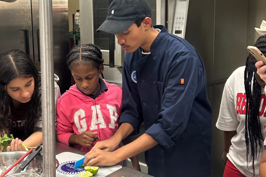 The Sylvia Center Chef Assistant Johnathan Ram