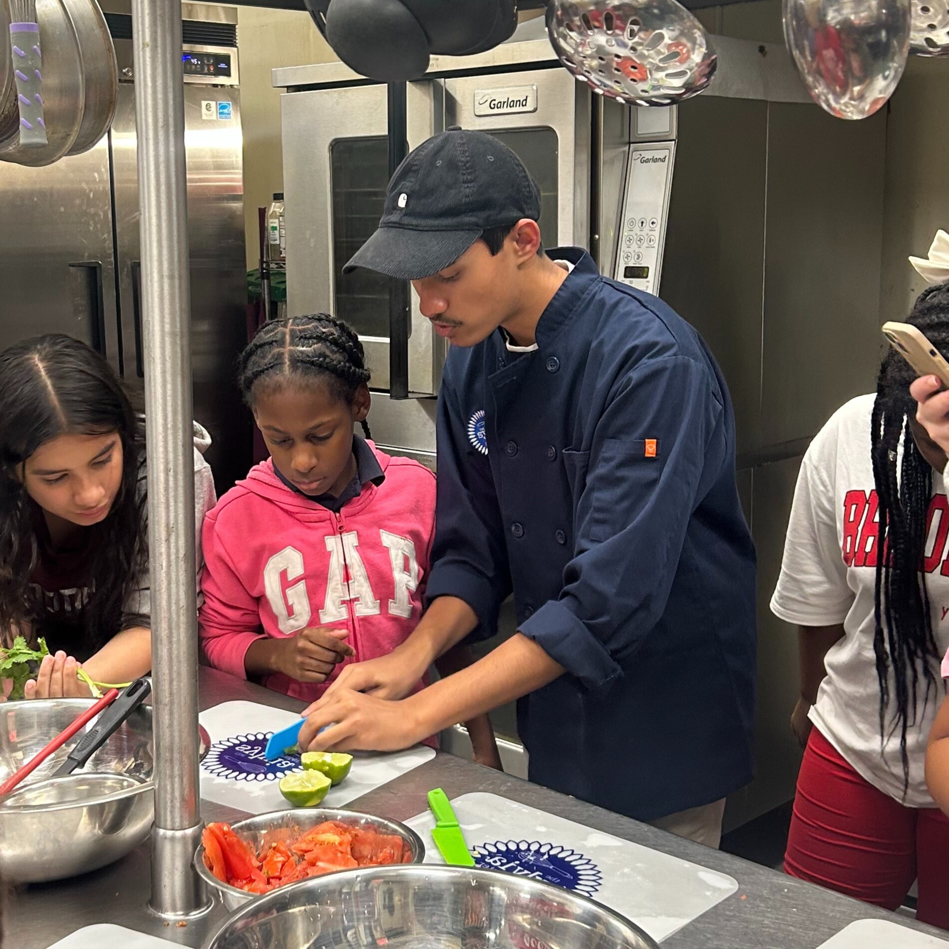 The Sylvia Center Chef Assistant Johnathan Ram