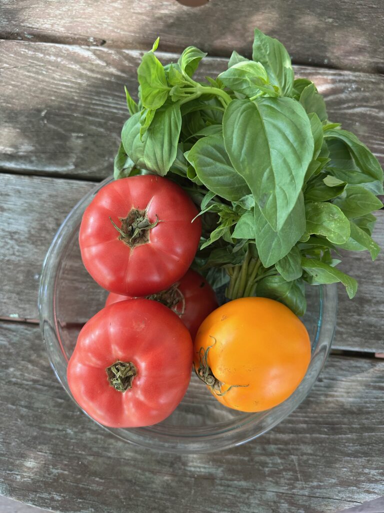 The Sylvia Center's Peak Season Tomato Caesar Salad