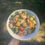 The Sylvia Center's Peak Season Tomato Caesar Salad