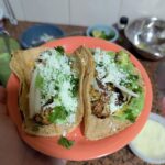 Students at Queens College make The Sylvia Center's Cauliflower Tacos from their free meal kits