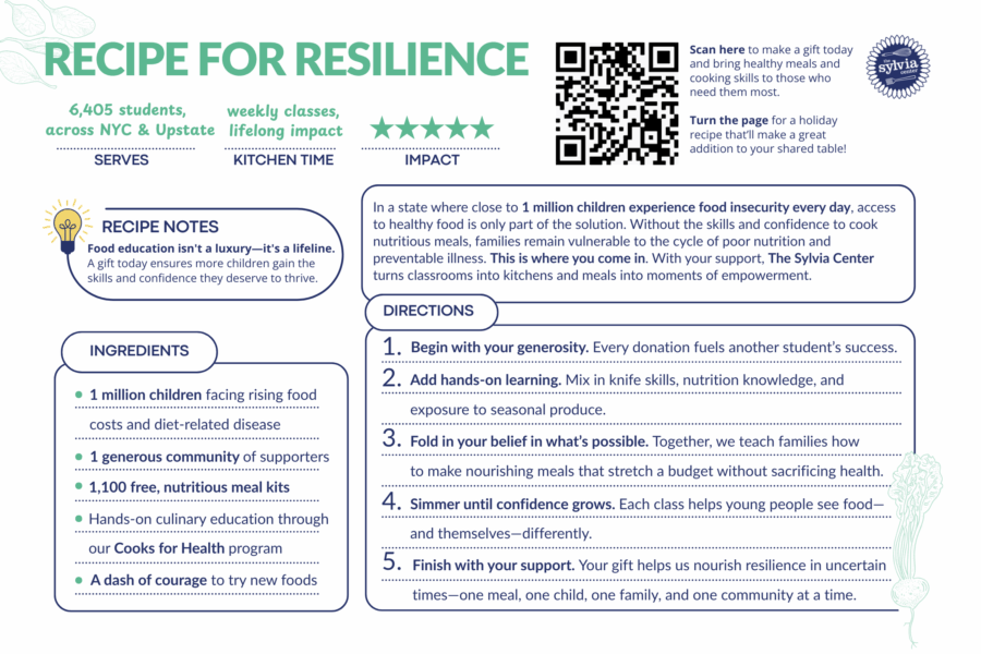 The Sylvia Center's Recipe for Resilience