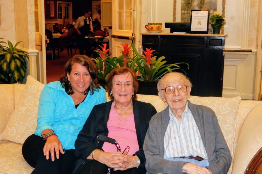 Barbara Glassman and her family