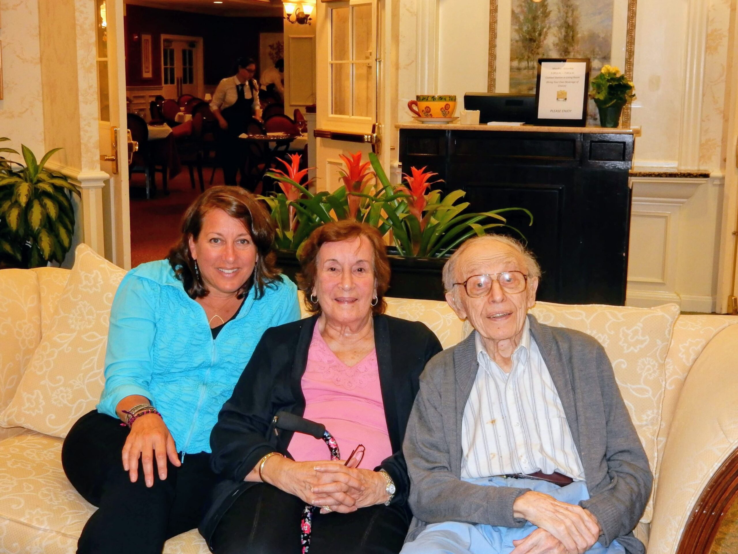 Barbara Glassman and her family