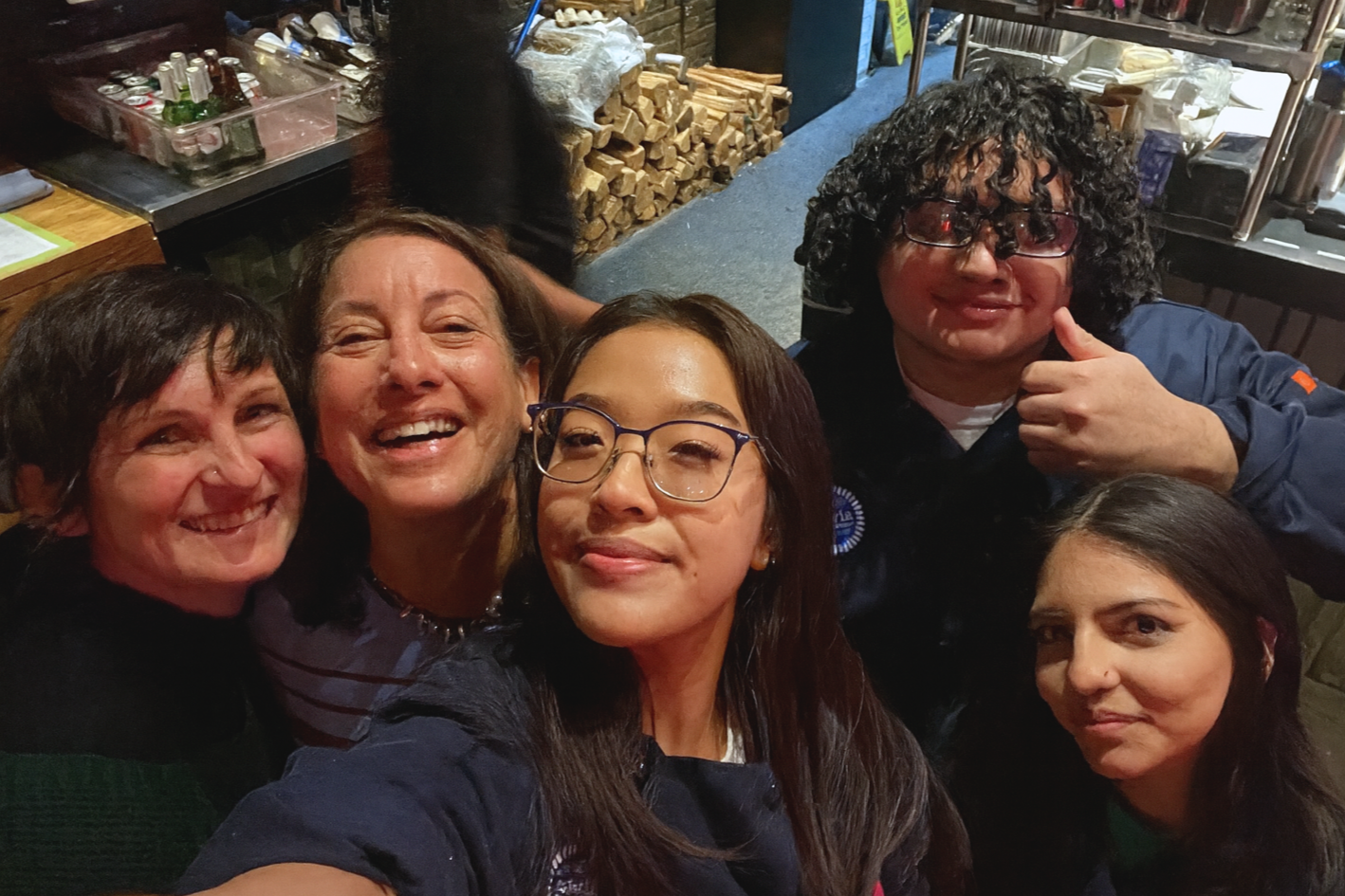 Barbara Glassman and The Sylvia Center staff