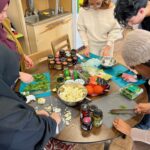 The Sylvia Center Teen Culinary Apprentices test student recipes for the Art of Cooking gala in March 2026