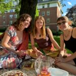 The Sylvia Center Chef Educator Grace McKillip and her sisters