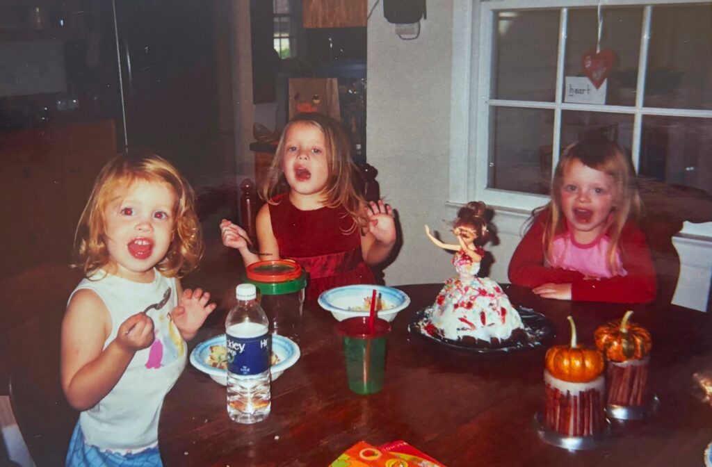 The Sylvia Center Chef Educator Grace McKillip and her sisters