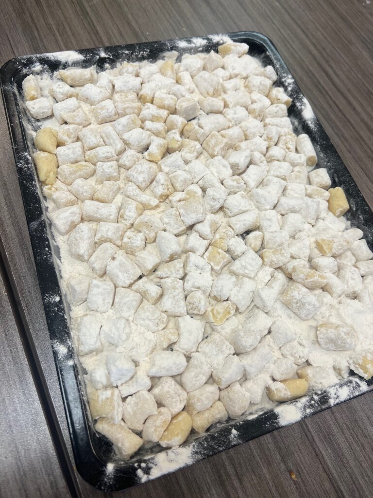 The Sylvia Center recipe for healthy Pesto Gnocchi