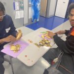 The Sylvia Center teaches Cooks for Health with special education program Albany Life Skills at Albany High School