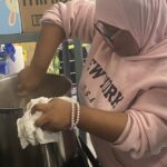 The Sylvia Center teaches Cooks for Health with special education program Albany Life Skills at Albany High School