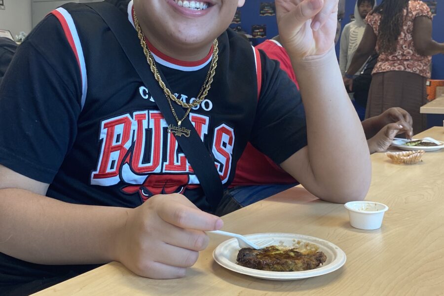 The Sylvia Center teaches Cooks for Health with special education program Albany Life Skills at Albany High School
