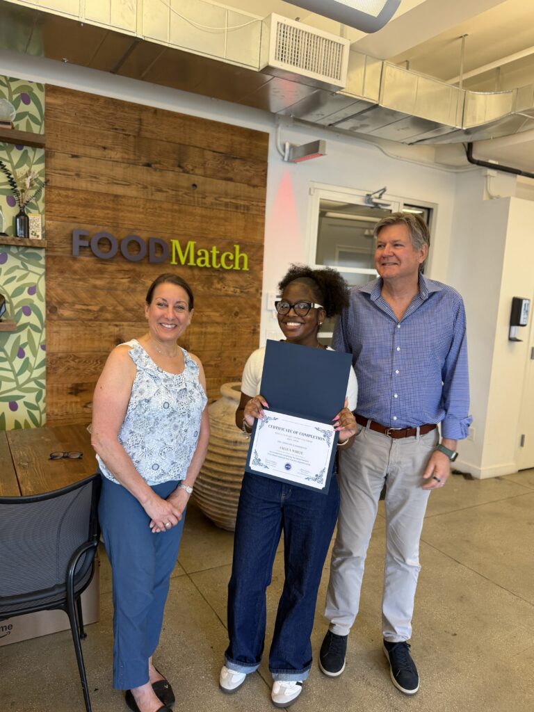 The Sylvia Center's Teen Culinary Apprentice graduation ceremony at FoodMatch
