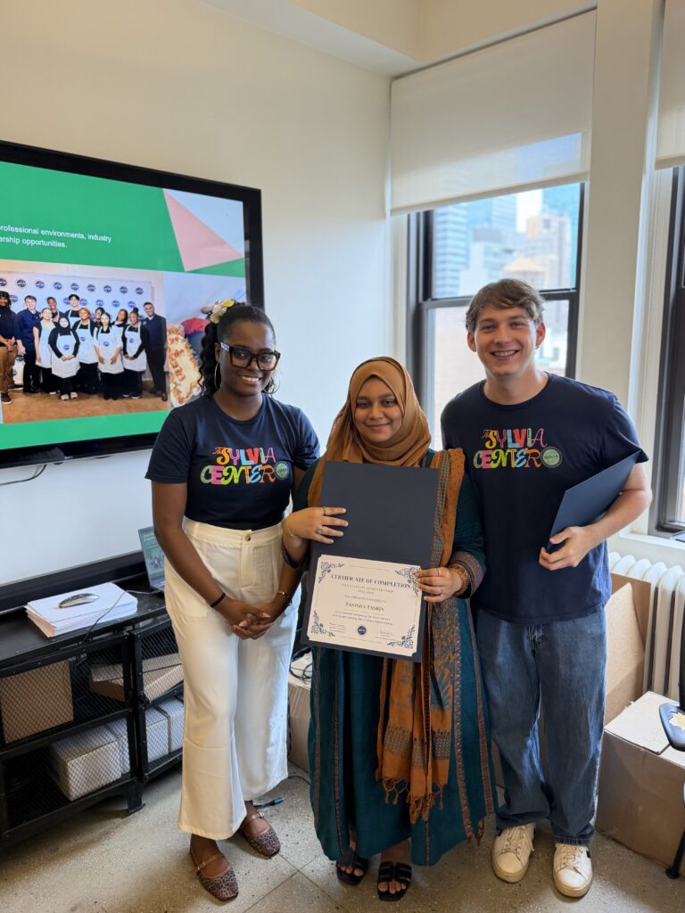 The Sylvia Center's Teen Culinary Apprentice graduation ceremony at FoodMatch