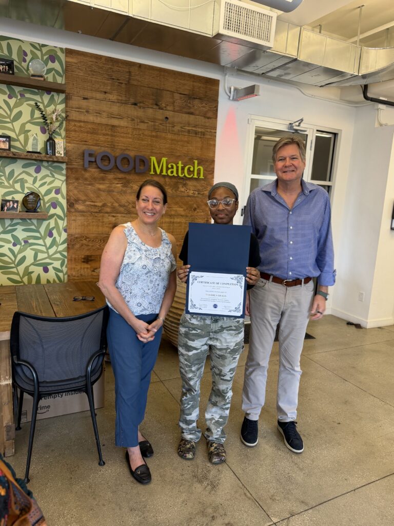 The Sylvia Center's Teen Culinary Apprentice graduation ceremony at FoodMatch