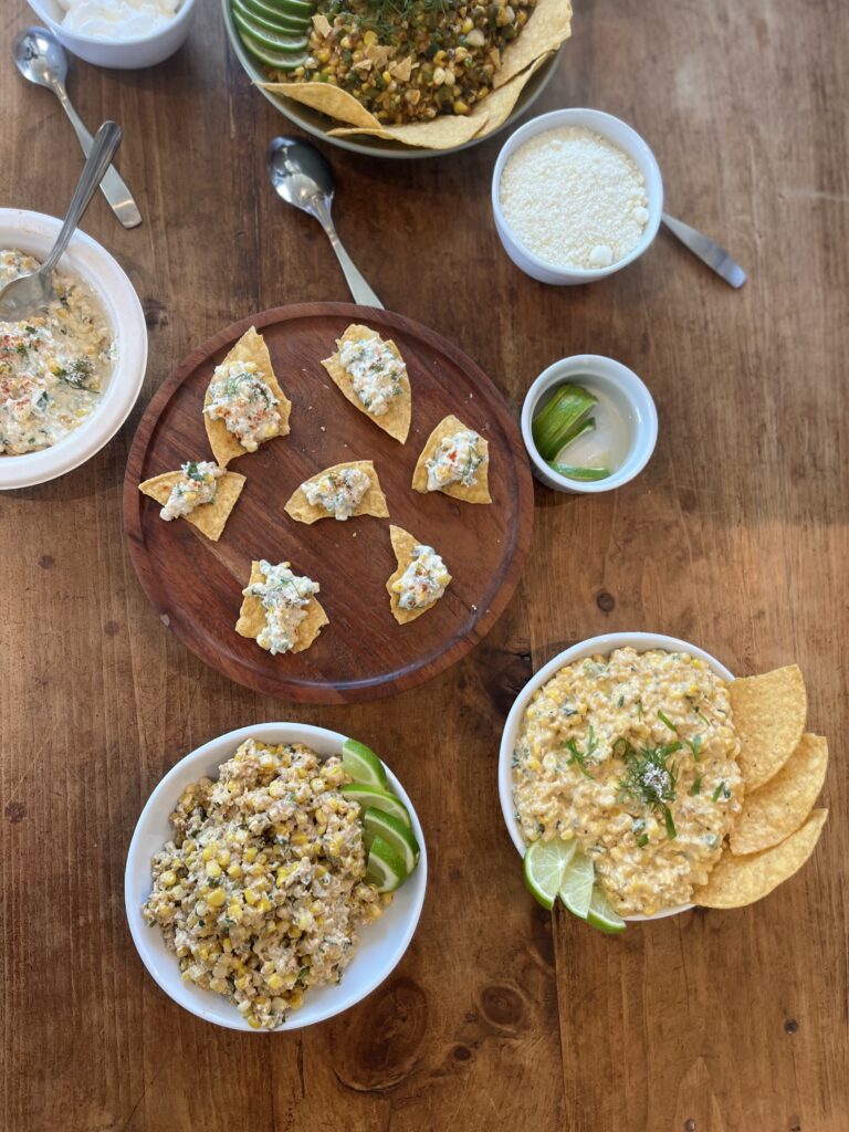 The Sylvia Center's upstate teen culinary apprentices develop Esquites for our 19th annual Farm to Table fundraiser