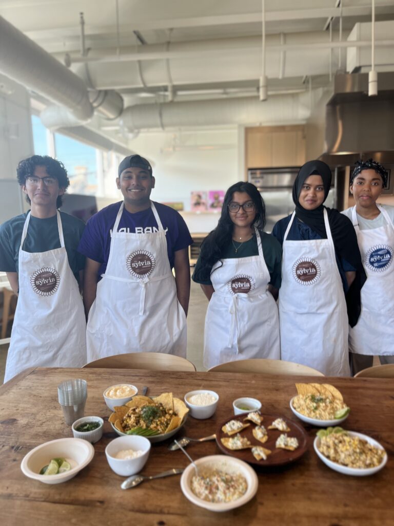 The Sylvia Center's upstate teen culinary apprentices develop Esquites for our 19th annual Farm to Table fundraiser