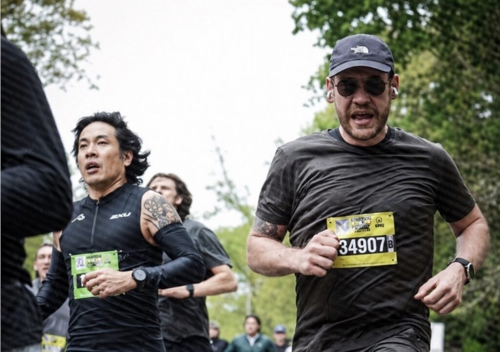 Michelin starred chef Sam Clonts is running the TCS NY marathon for The Sylvia Center