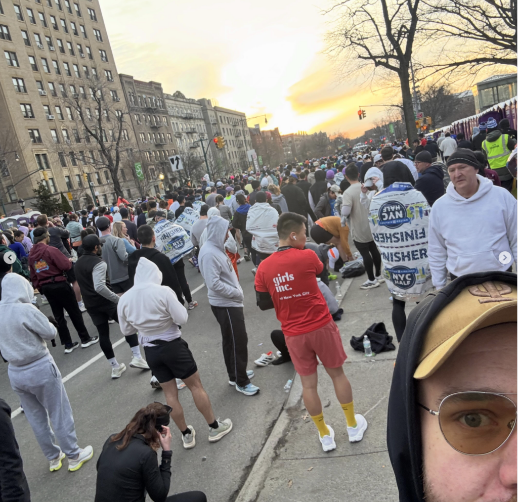 Michelin starred chef Sam Clonts is running the TCS NY marathon for The Sylvia Center